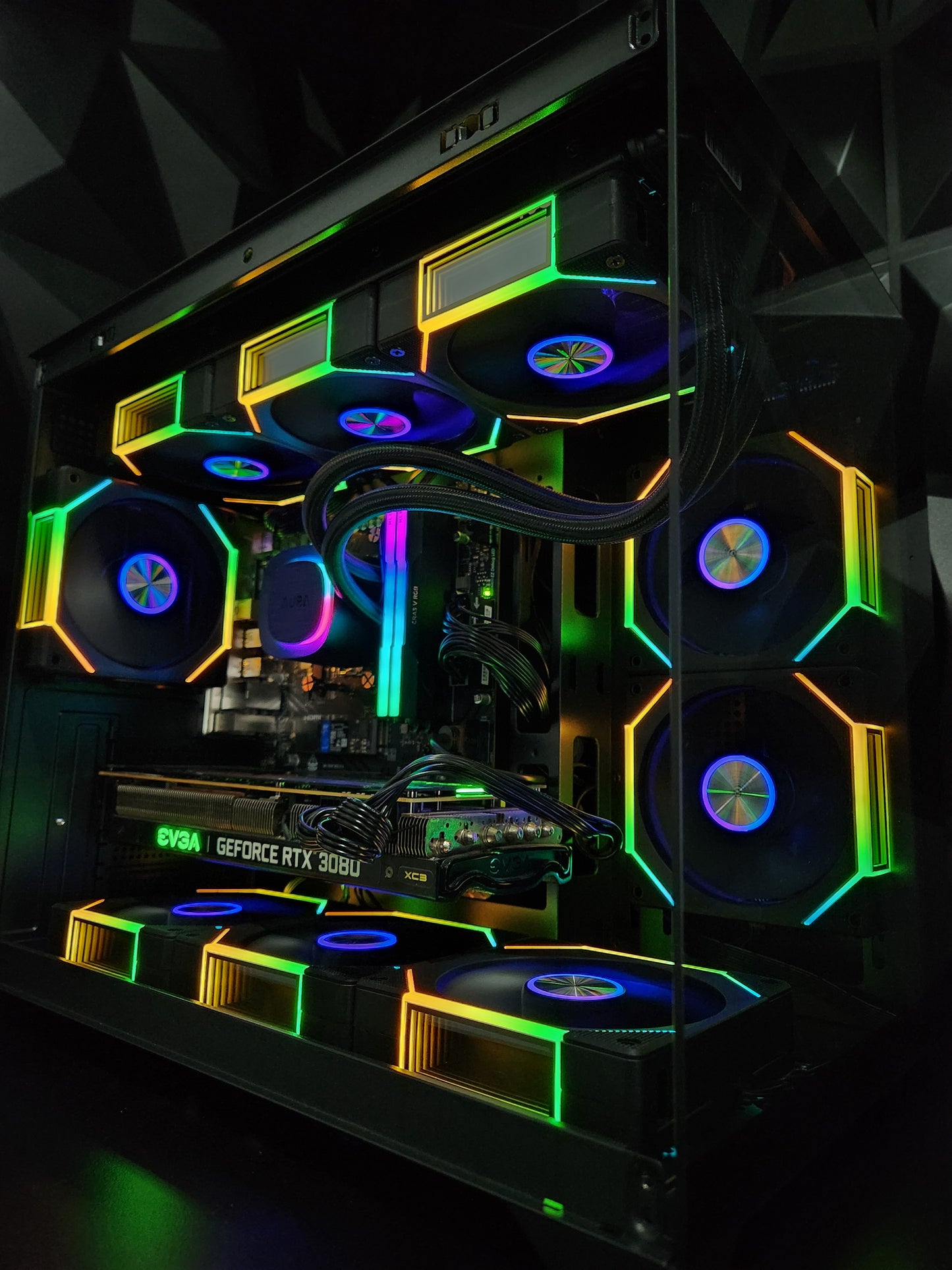 Ryzen 5 9600X, 32GB DDR5 7200MHz, RTX 3080 10GB Gaming PC