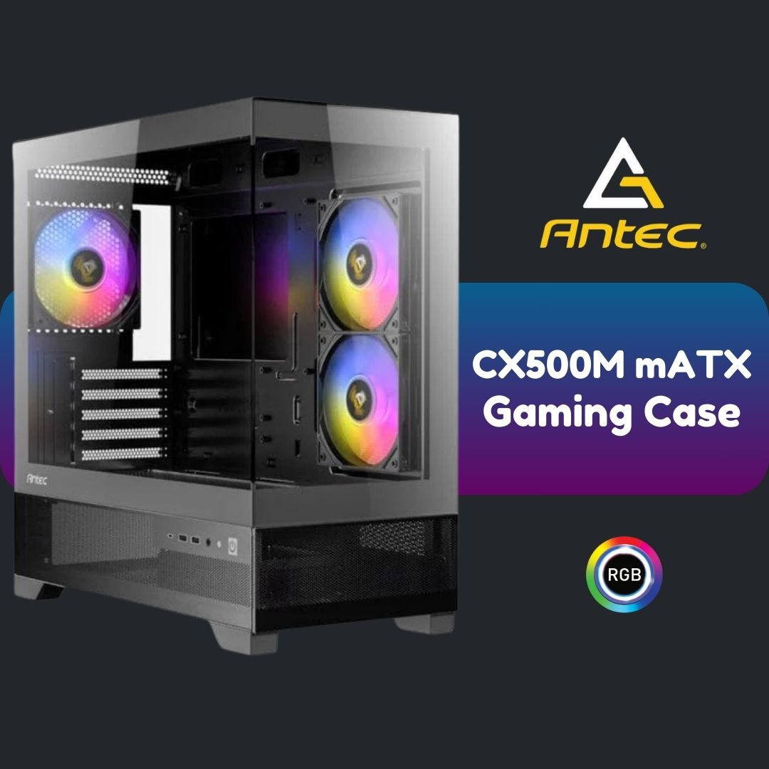Antec CX500M mATX Gaming Case
