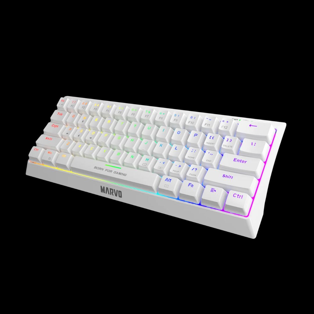 Marvo KG962G White Gaming Keyboard