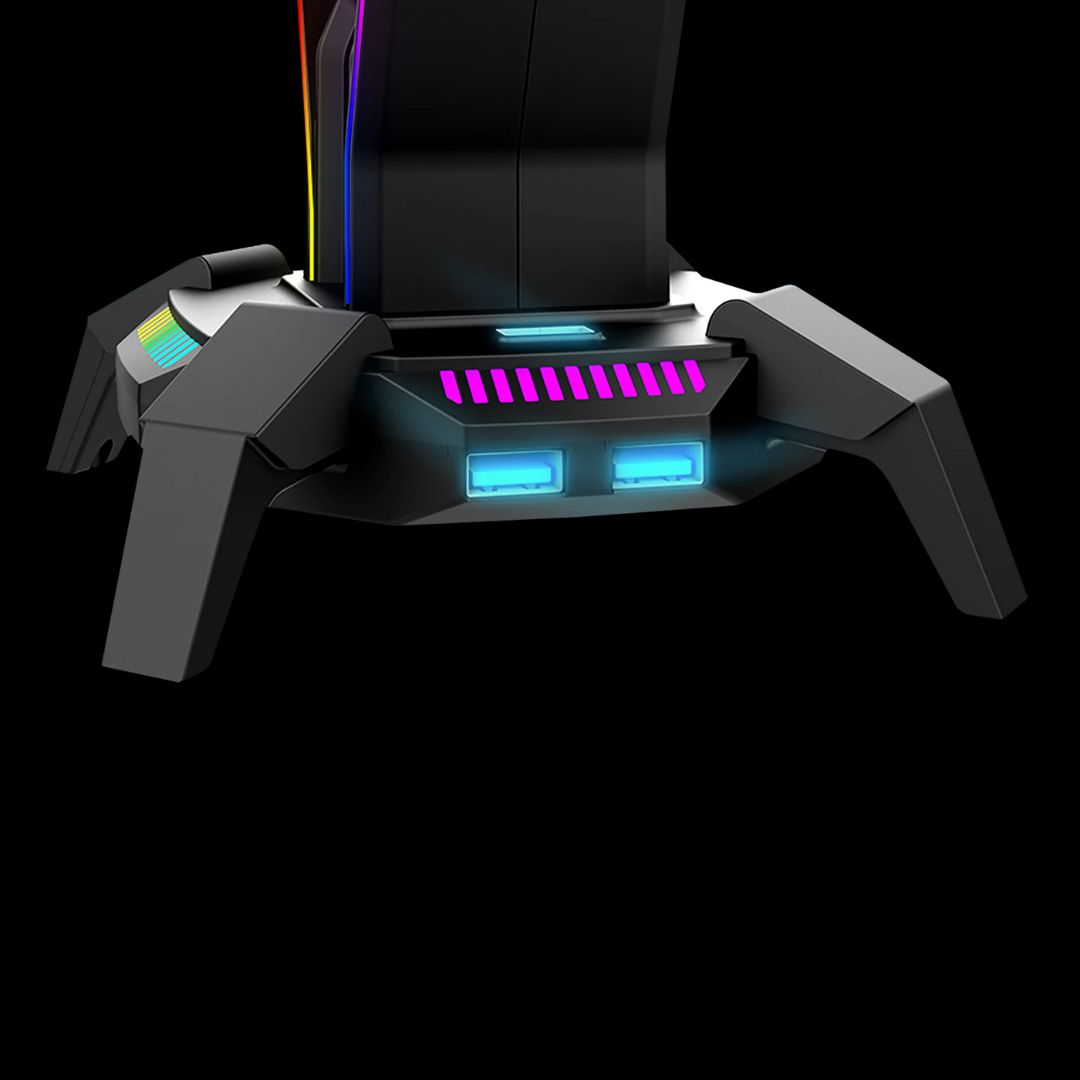Marvo KOBE30 Headset Stand + USB Ports