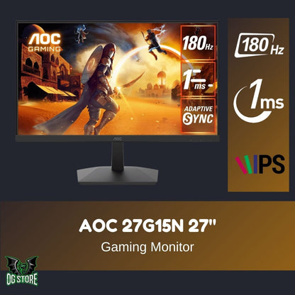 AOC 27" 180Hz 1ms Gaming Monitor