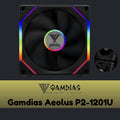 Gamdias Aeolus P2-1201 ARGB PWM Fan - Fans