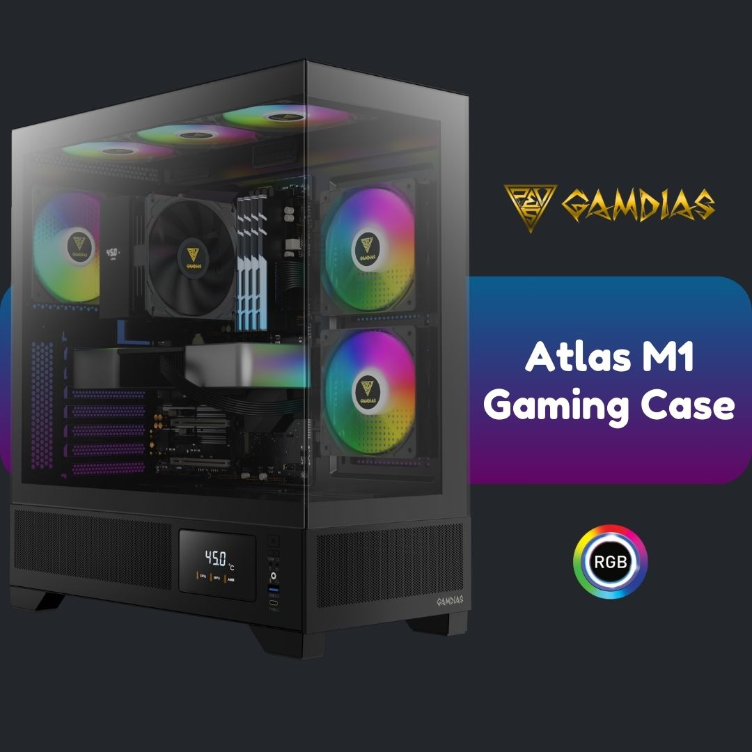 Gamdias Atlas M1 Gaming Case - Case
