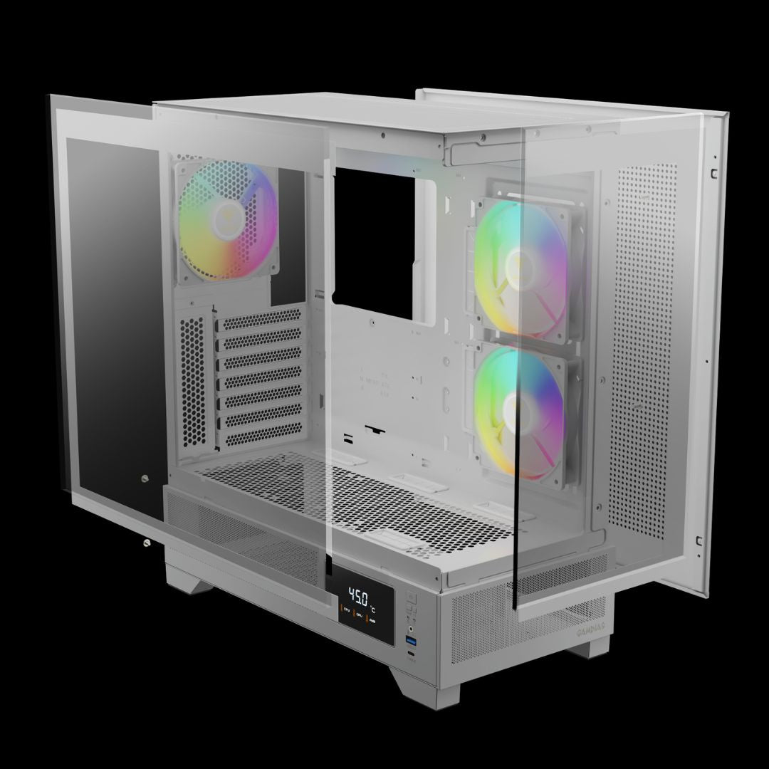Gamdias Atlas M1 White Gaming Case - Case