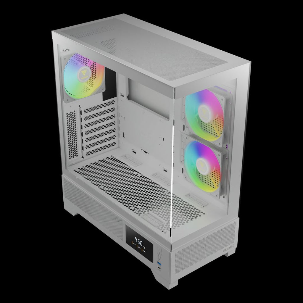 Gamdias Atlas M1 White Gaming Case - Case