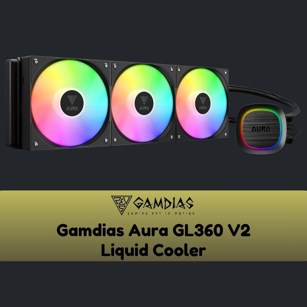 Gamdias AURA GL360 V2 Liquid Cooler - Cooler