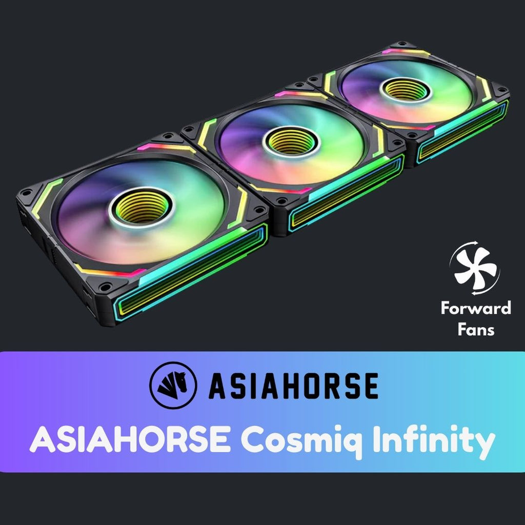 ASIAHORSE Cosmiq Infinity Forward Fans - Fans