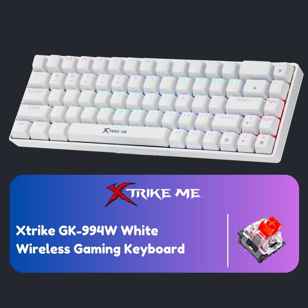 Xtrike GK-994W Wireless Gaming Keyboard - Keyboard