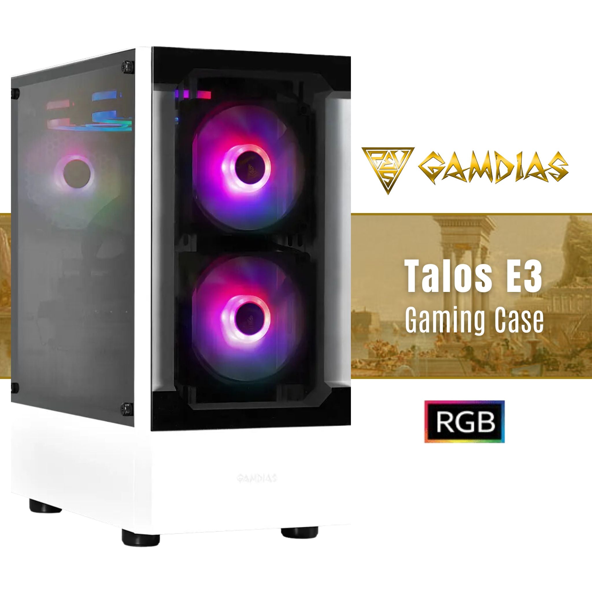 Gamdias Talos E3 White – OG.Store_mz