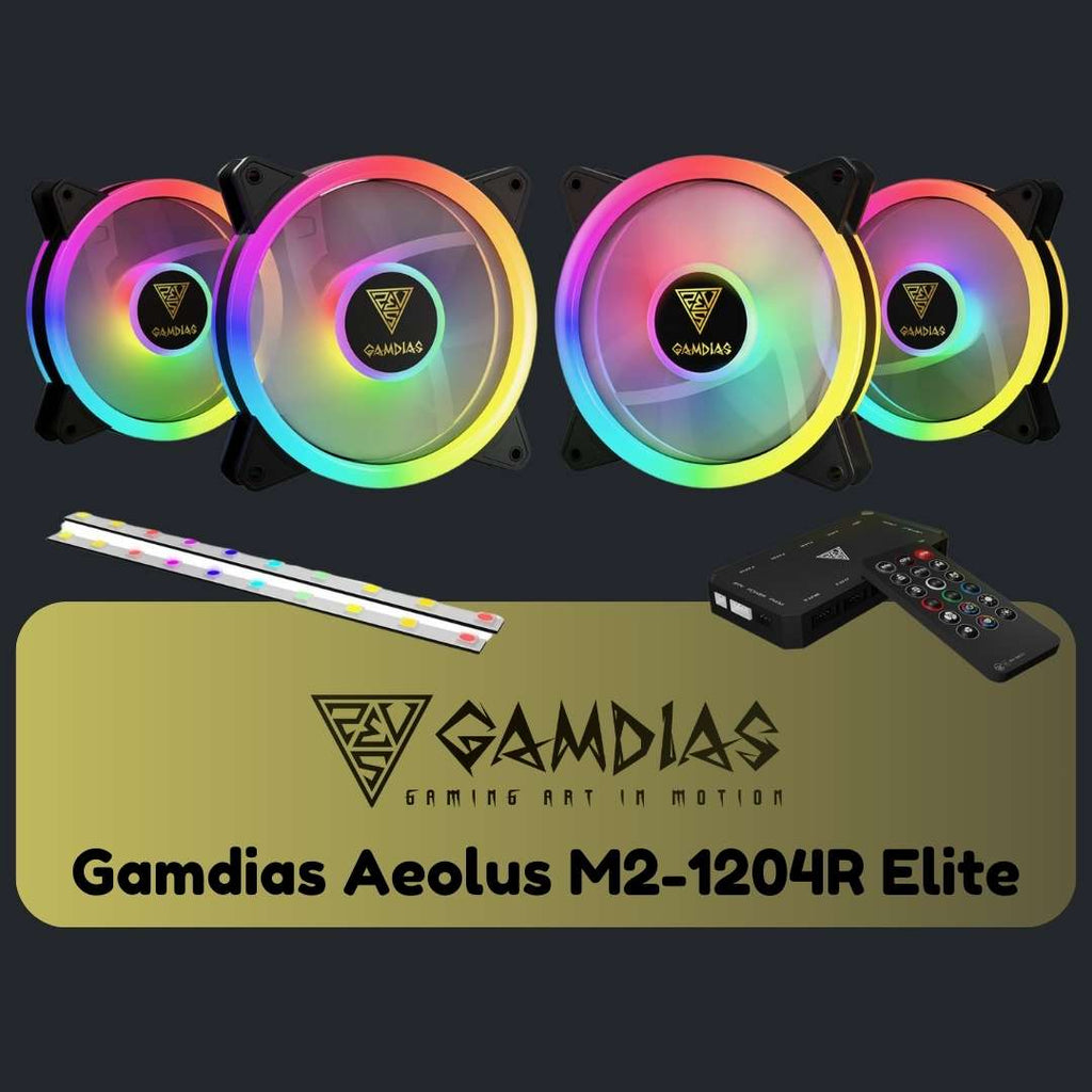Gamdias Aeolus M2-1204R Elite - Fans