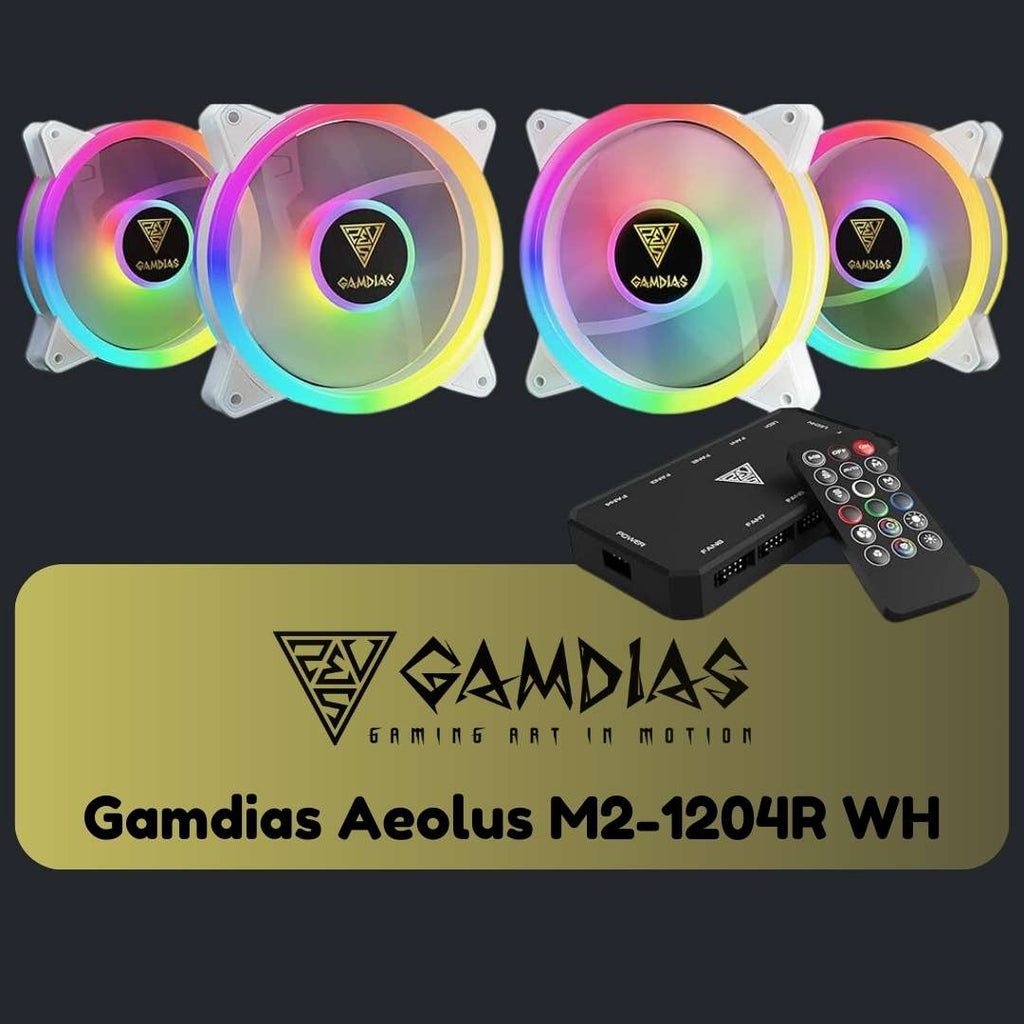 Gamdias Aeolus M2-1204R WH - Fans