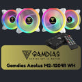 Gamdias Aeolus M2-1204R WH - Fans