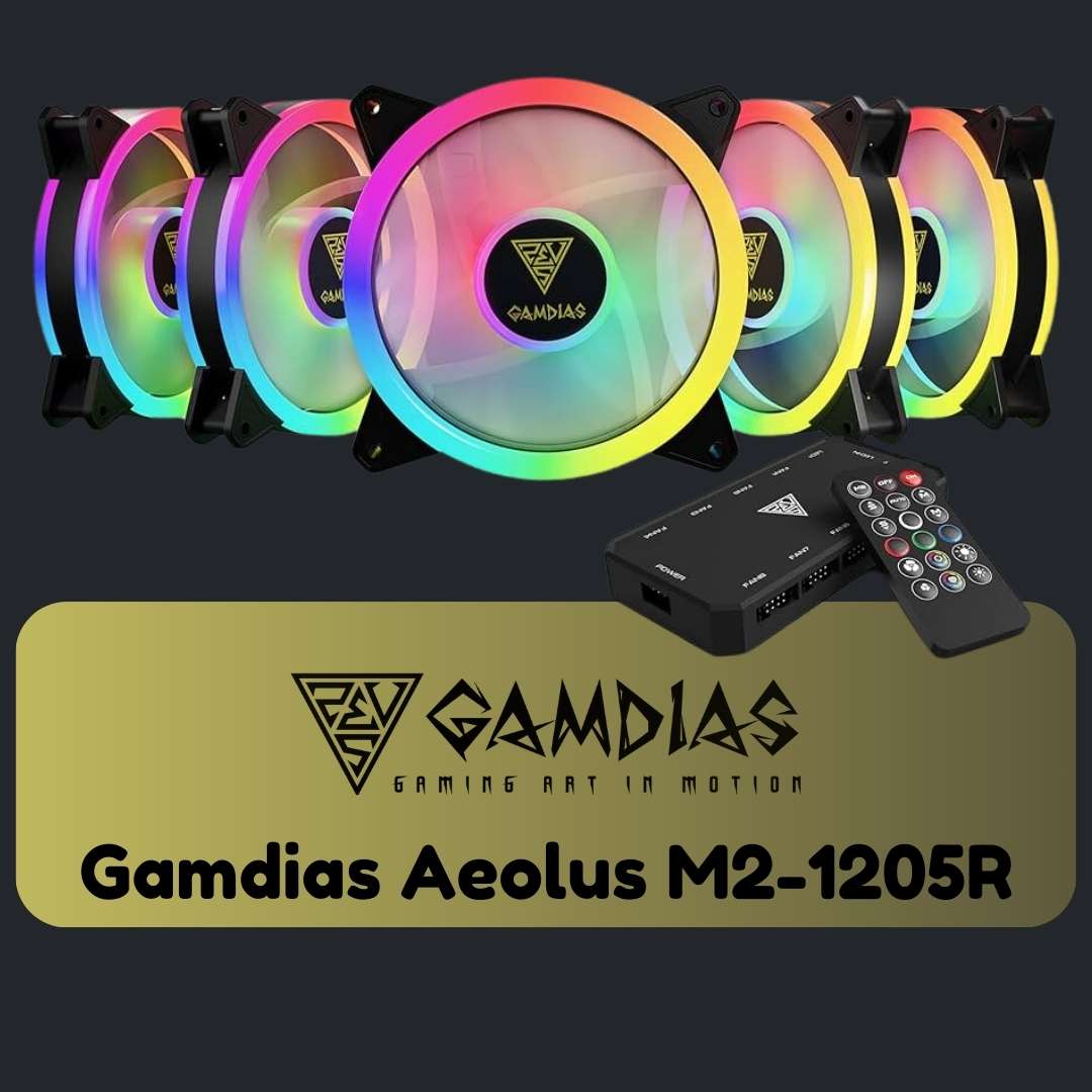 Gamdias Aeolus M2-1205R - Fans