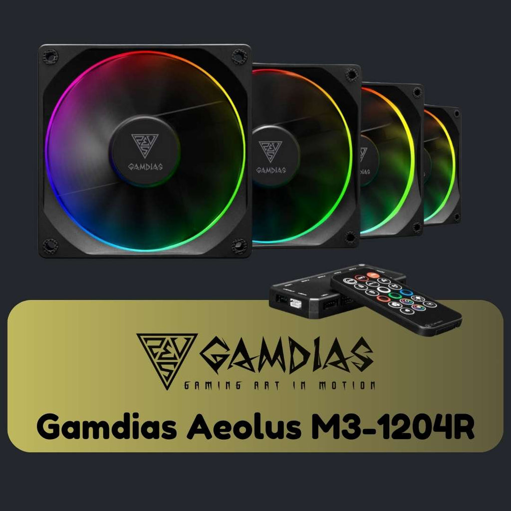 Gamdias Aeolus M3-1204R - Fans