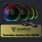 Gamdias Aeolus M3-1204R - Fans