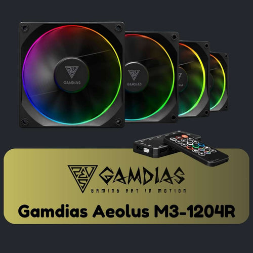 Gamdias Aeolus M3-1204R - Fans