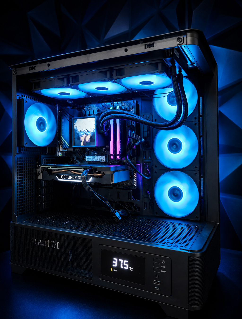 AMD Ryzen 5 5500, 16GB RGB RAM, GTX 1660 Super 6GB, Gaming PC