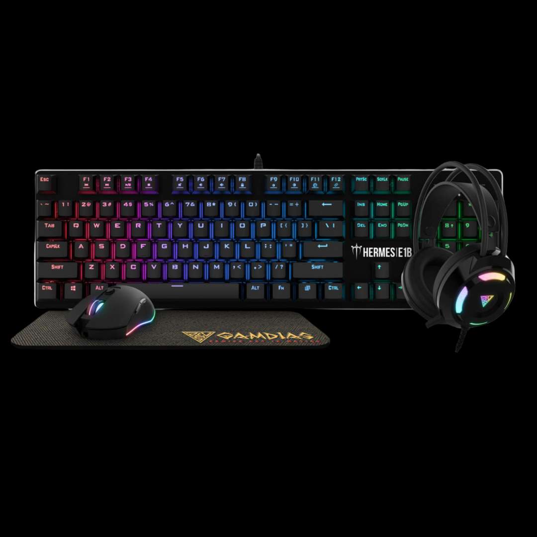 Gamdias Hermes E1-B Gaming Combo - Combo