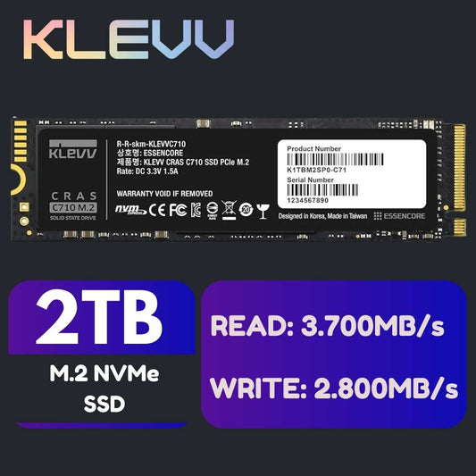 KLEVV 2TB NVMe SSD