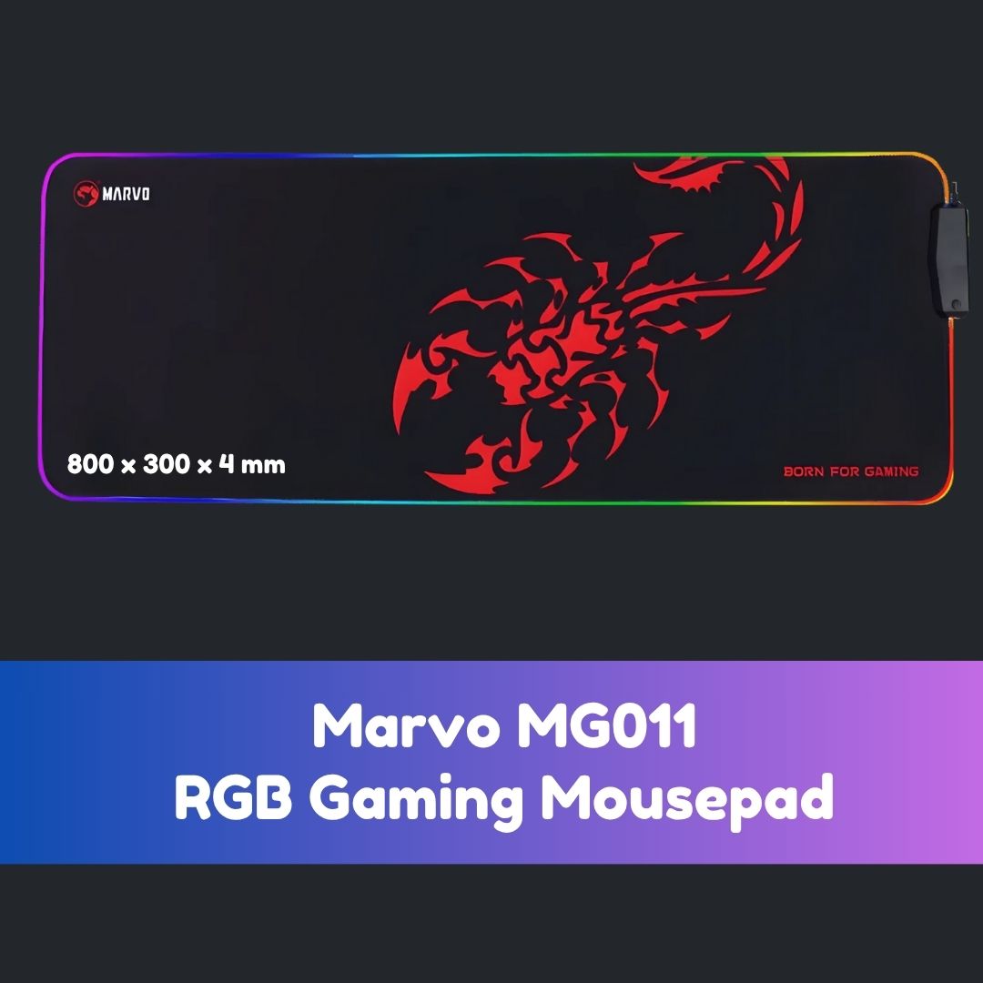 Marvo MG011 RGB Gaming Mousepad - Mousepad