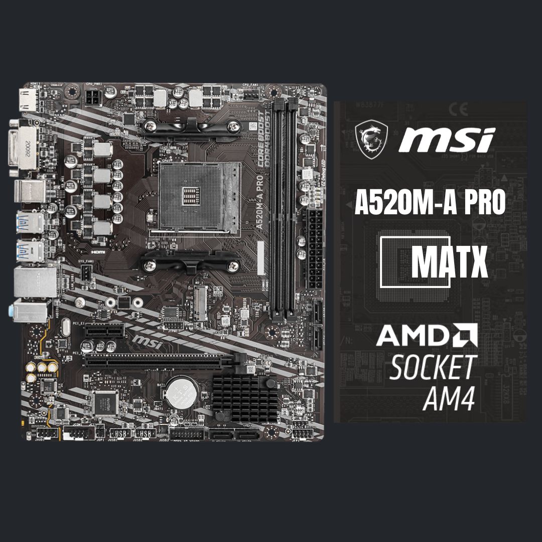 MSI A520M-A PRO - Motherboard