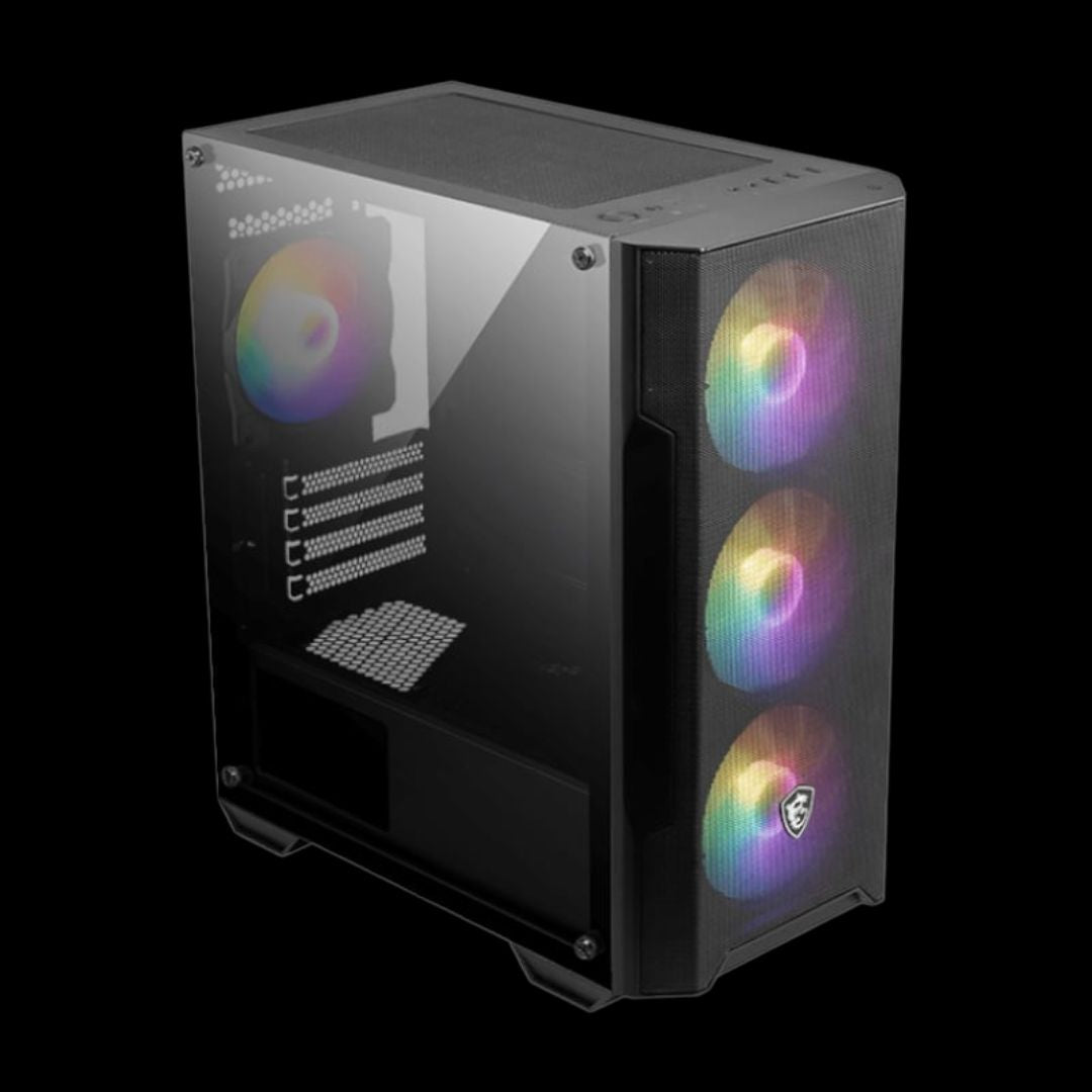 MSI M100A mATX RGB Gaming Case