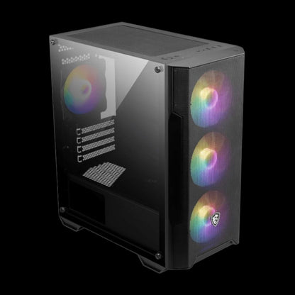 MSI M100A mATX RGB Gaming Case