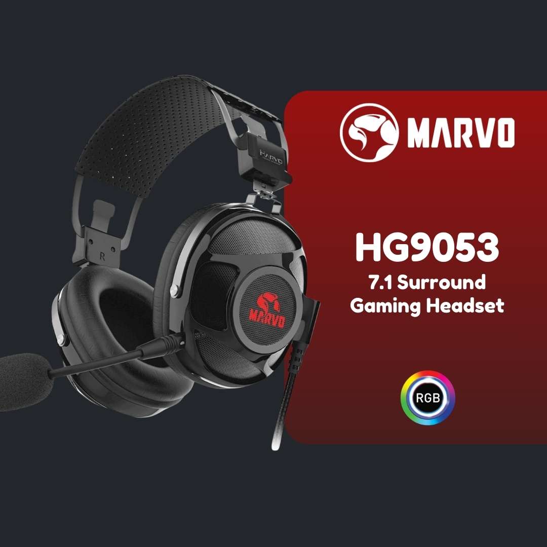 Marvo HG9053 7.1 Surround USB Gaming Headset