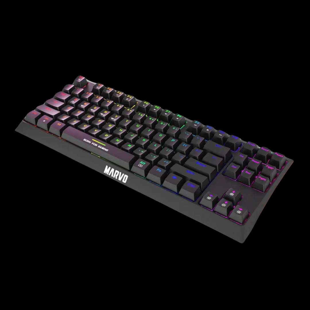 Marvo KG953W Wireless / BT Red Switch 80% Mechanical Keyboard