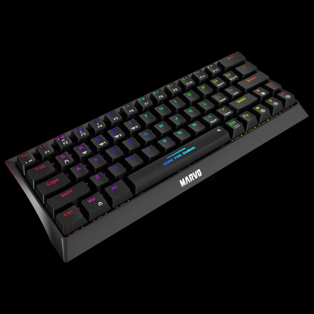 Marvo KG962W Red Switch 60% Wireless Gaming Keyboard - Keyboard