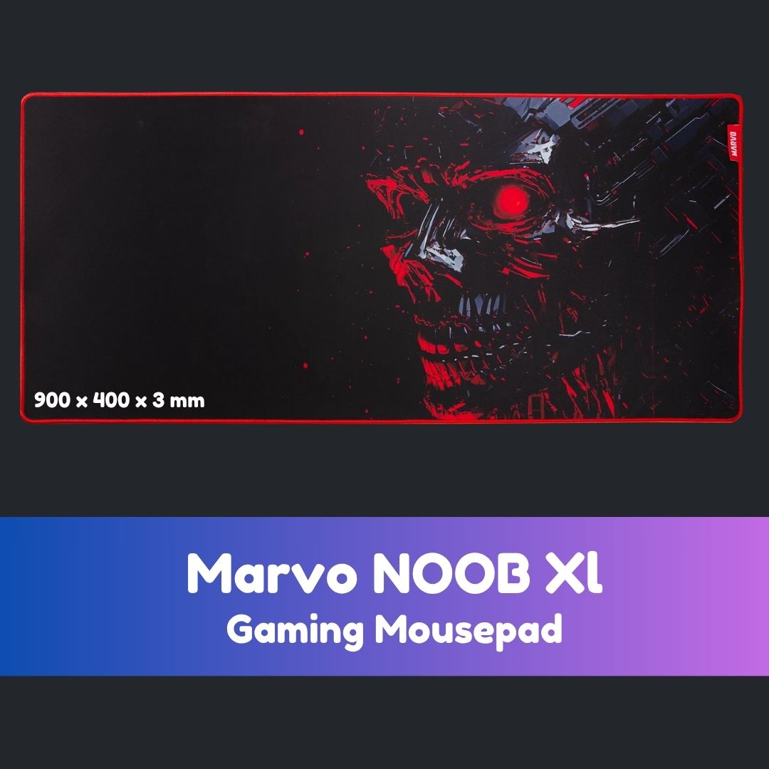 Marvo NOOB XL Gaming Mousepad - Mousepad