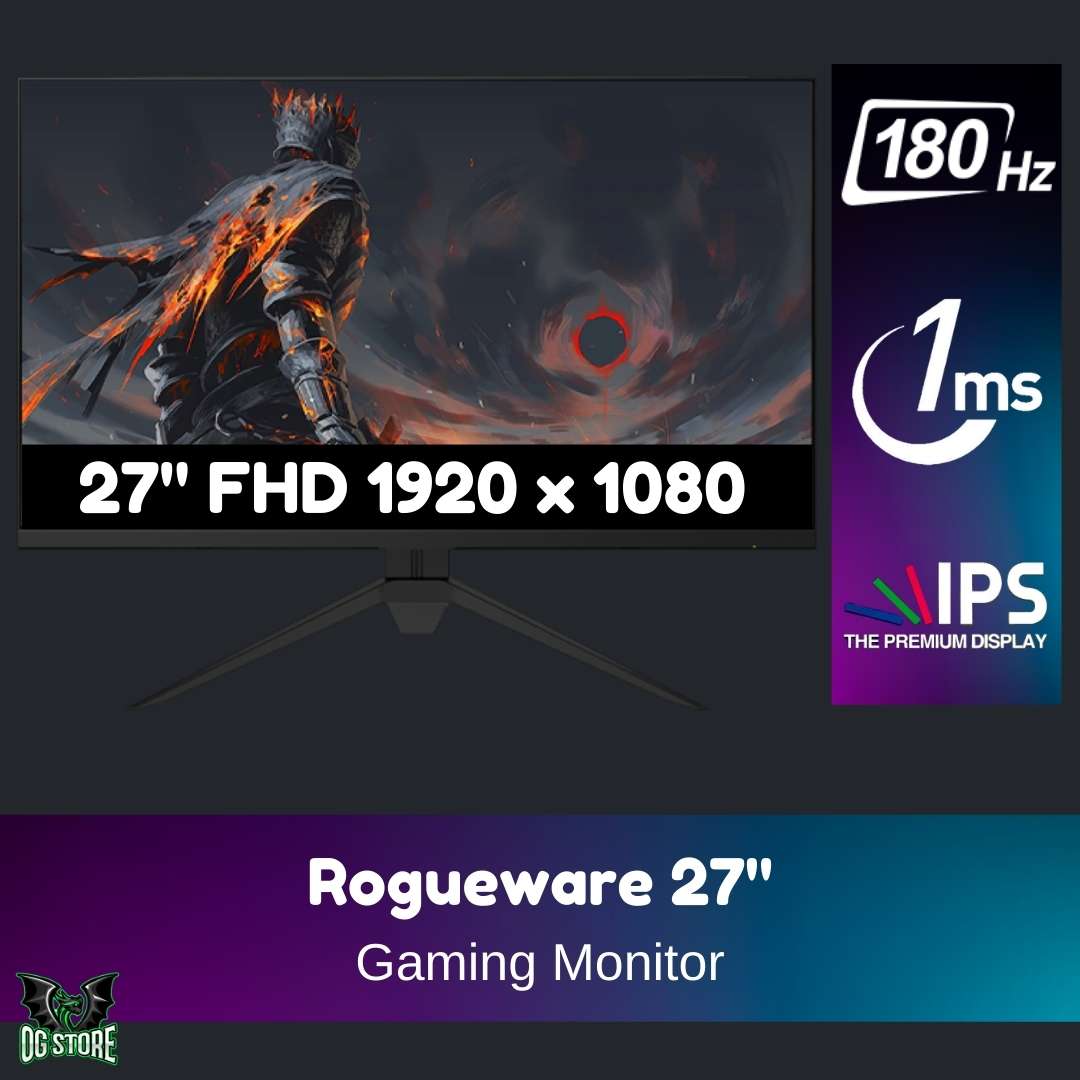 Rogueware 27" 180Hz FHD Gaming Monitor