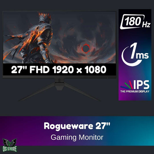 Rogueware 27" 180Hz FHD Gaming Monitor