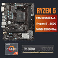 AMD Ryzen 5 - 3500, MSI B450M-A PRO MAX, 16GB DDR4 3200MHz Upgrade Kit - Upgrade kit