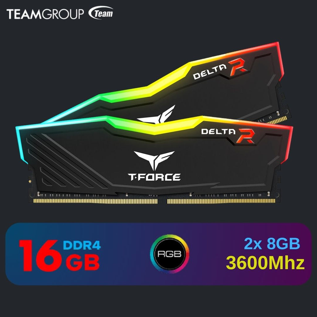 T-Force 16GB DDR4 3600MHz RGB RAM - RAM