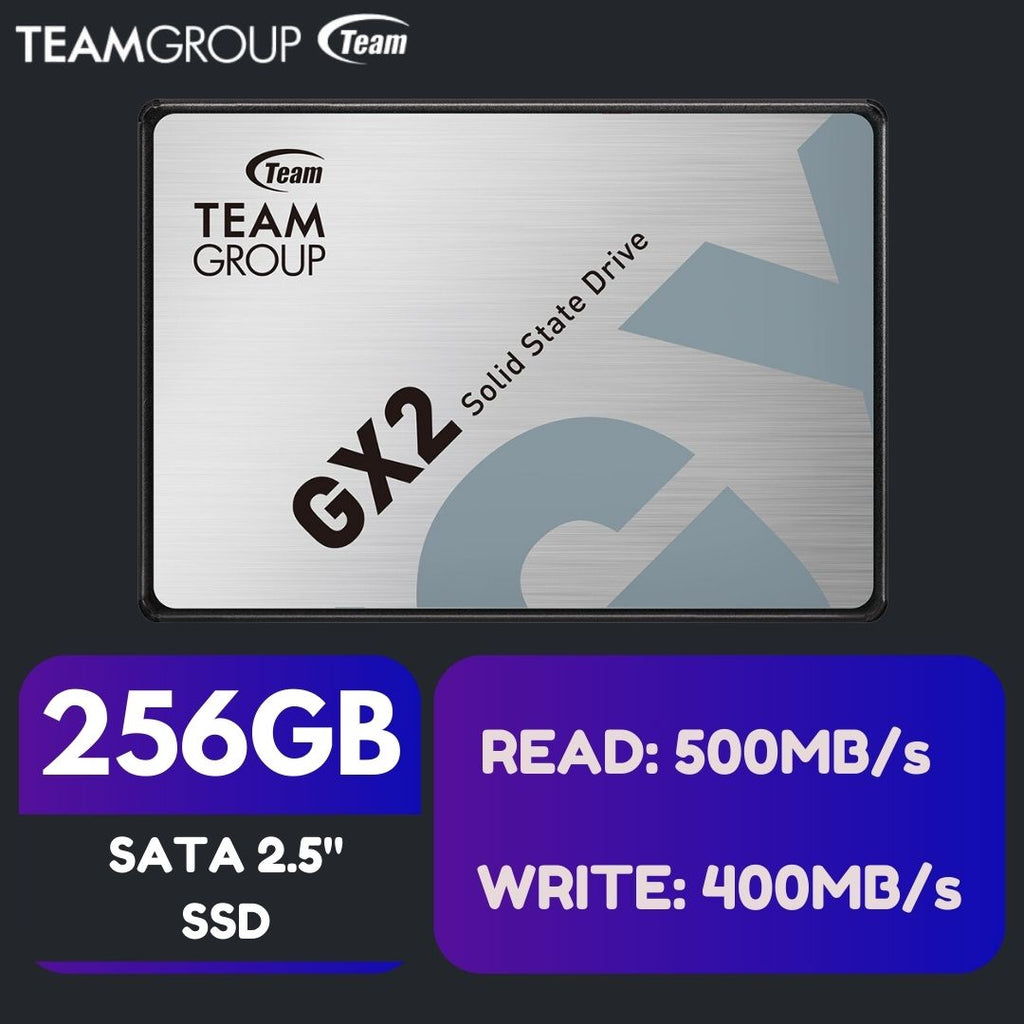 TEAMGROUP 256GB 2.5" SATA SSD - SSD