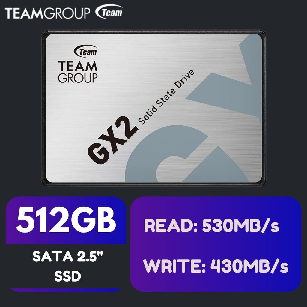 TEAMGROUP 512GB 2.5" SATA SSD - SSD