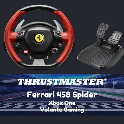 Thrustmaster Ferrari 458 Spider Volante + Pedais