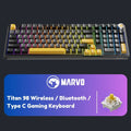 Marvo Titan 98 Wireless / Bluetooth / Type C Gaming Keyboard - Keyboard