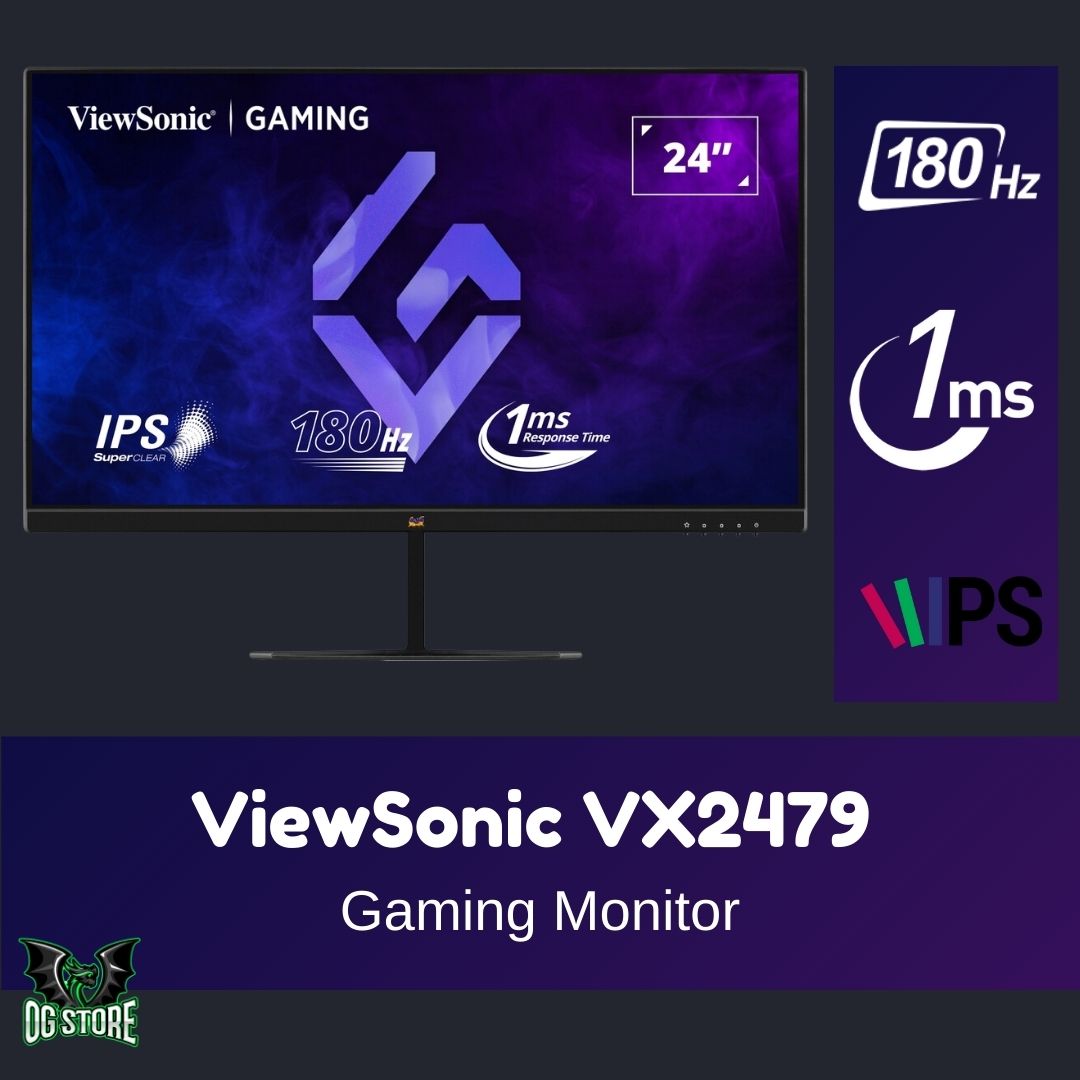 ViewSonic VX2479 24" 180Hz 1ms Gaming Monitor - Monitor