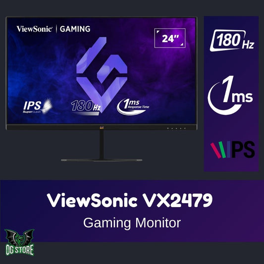 ViewSonic VX2479 24" 180Hz 1ms Gaming Monitor