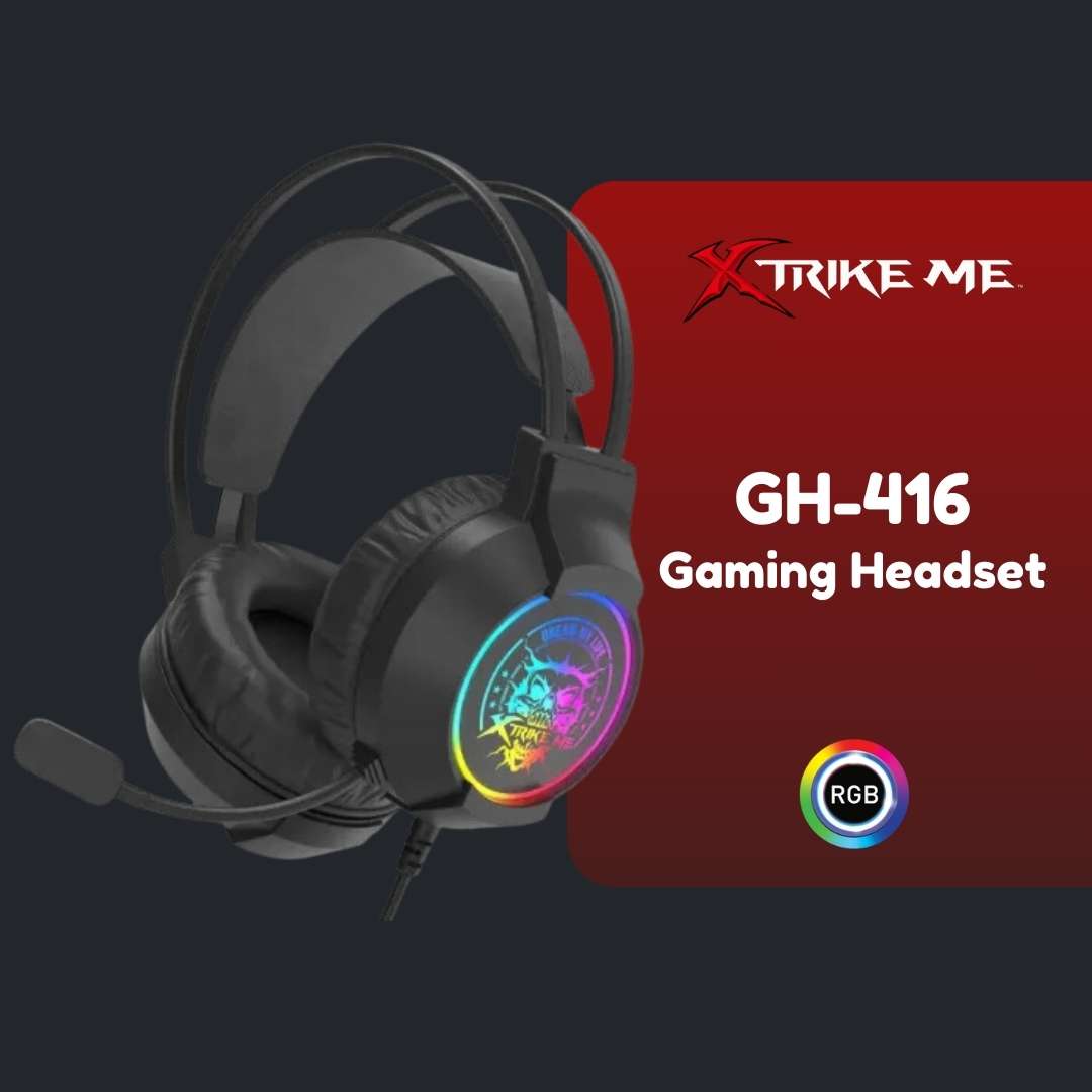 Xtrike-Me GH-416 7.1 Surround USB Gaming Headset - Headset