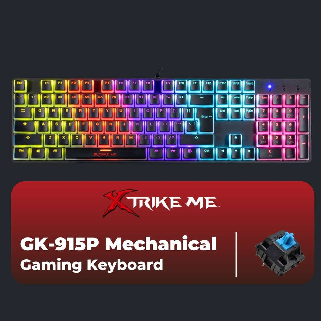 Xtrike GK-915P Mechanical Keyboard - Keyboard