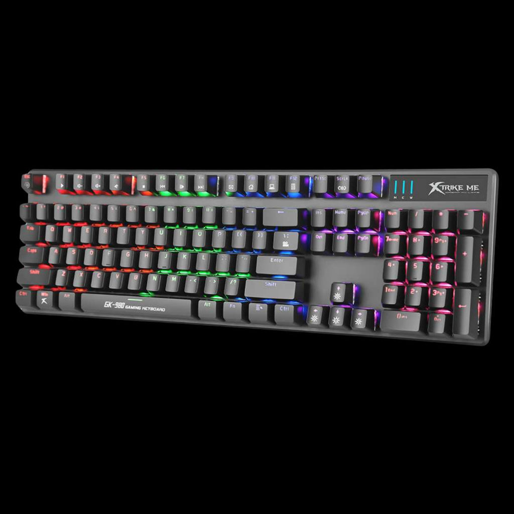 Xtrike-Me GK-980 Blue Switch 100% Mechanical Gaming Keyboard - Keyboard