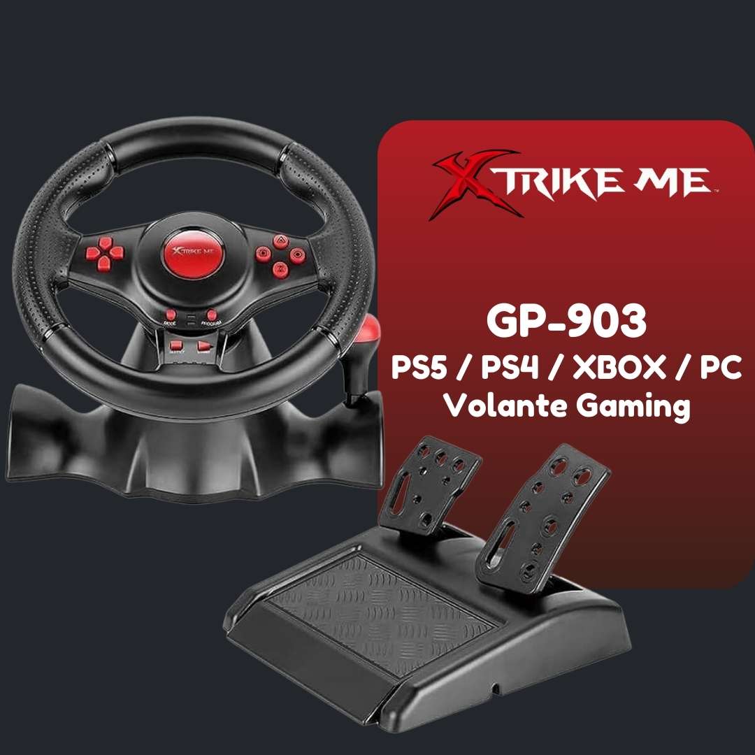 Xtrike-Me GP-903 Volante + Pedais – OG.Store_mz