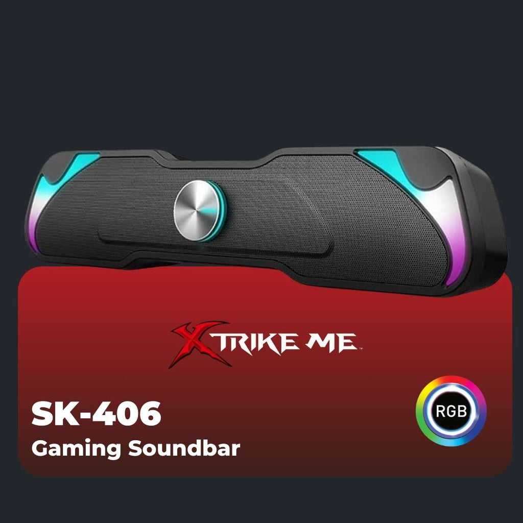 Xtrike-Me SK-406 USB + 3.5mm Soundbar - Speakers