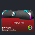 Xtrike-Me SK-406 USB + 3.5mm Soundbar - Speakers