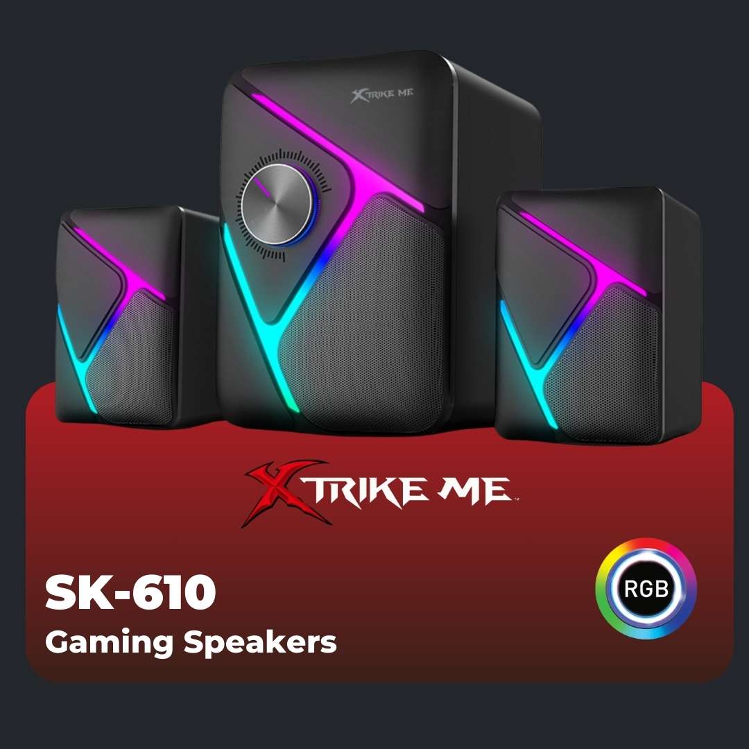 Xtrike-Me SK-610 USB + 3.5mm Speakers