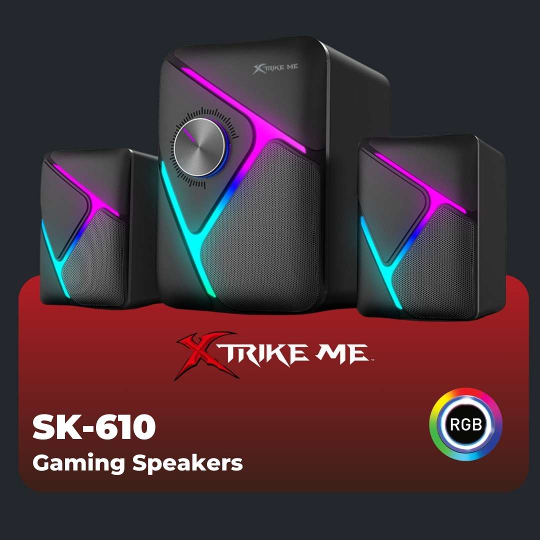Xtrike-Me SK-610 USB + 3.5mm Speakers - Speakers