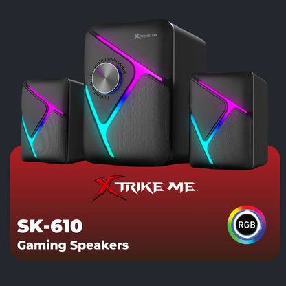 Xtrike-Me SK-610 USB + 3.5mm Speakers